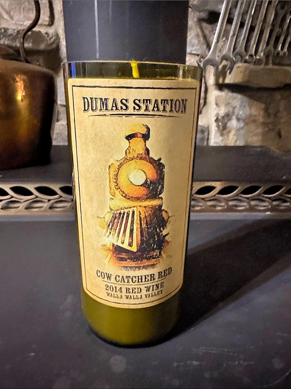 Dumas Station Cow Catcher Candle